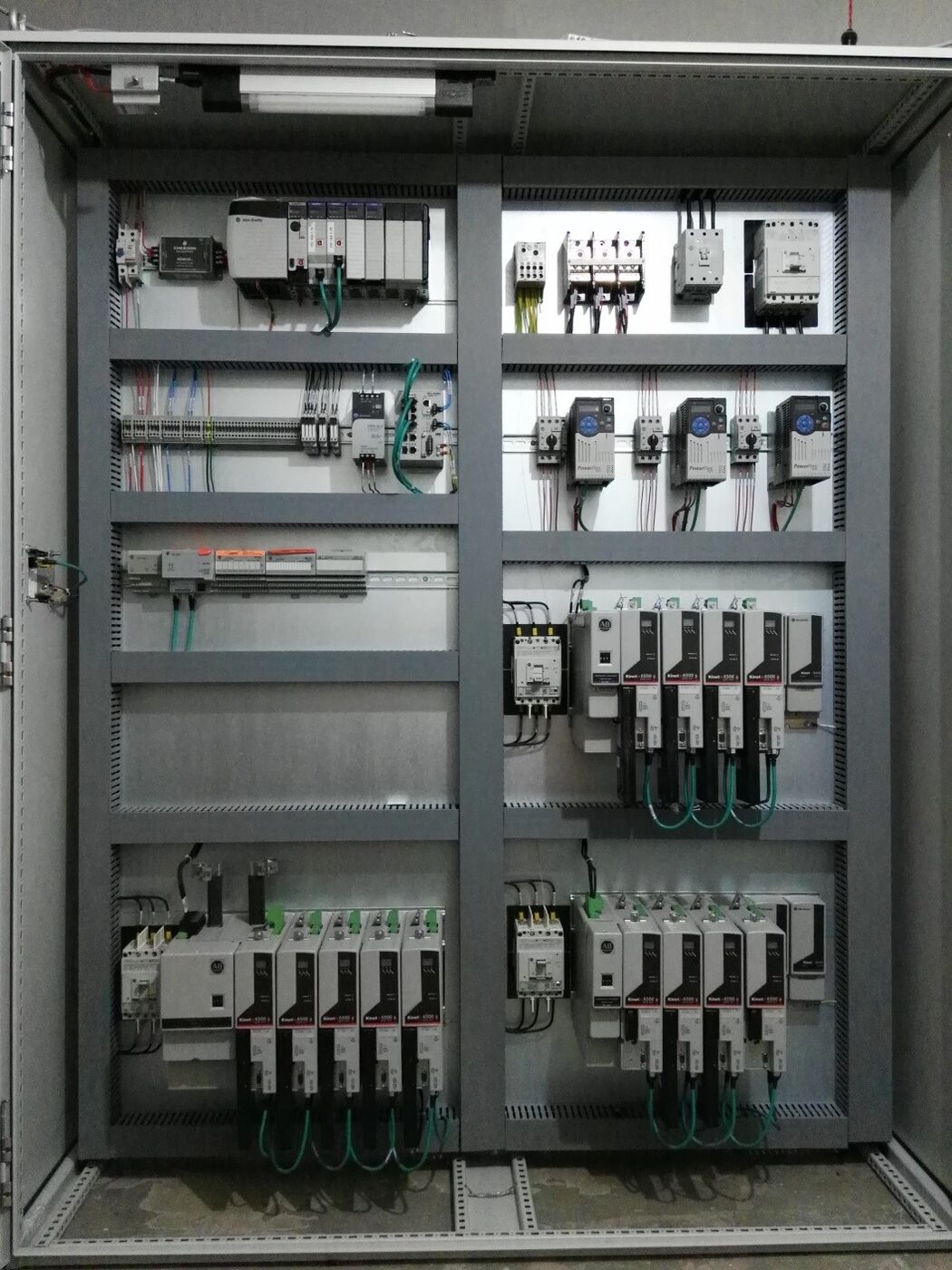 Kinetix 6500 servo panel